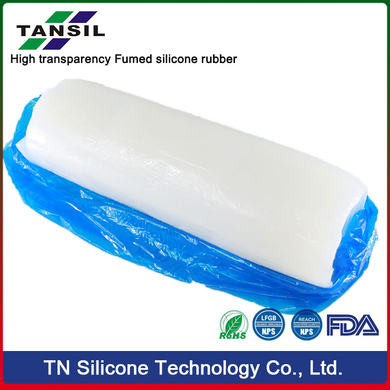 High transparency Fumed silicone rubber